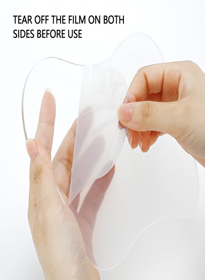 Siutaga 3 Pcs Acrylic Irregular Coasters Cloud Shape Cup Mats Transparent Cute Coaster for Tabletop Protection Home Decor for Coffee Table, Stone Tables, Desk, Kitchen, Office (Clear) - Image 5